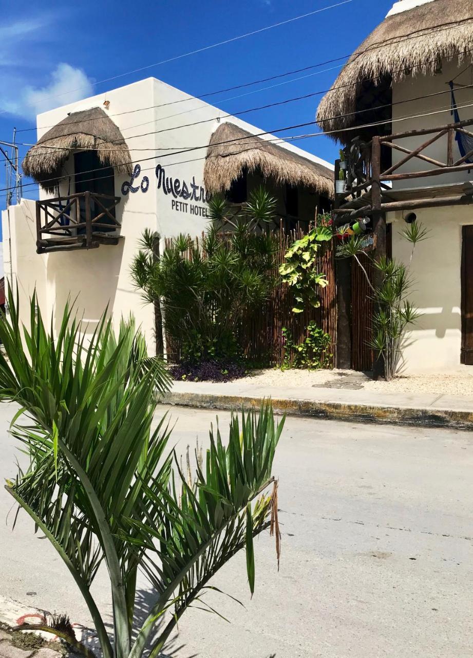 Lo Nuestro Petit Hotel Tulum Ngoại thất bức ảnh